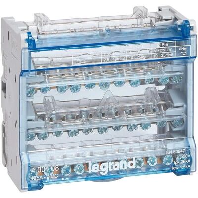 Legrand Modulo 100A - Bloque Repartidor Eléctrico Legrand Modulo 100A - Bloque Repartidor Eléctrico
