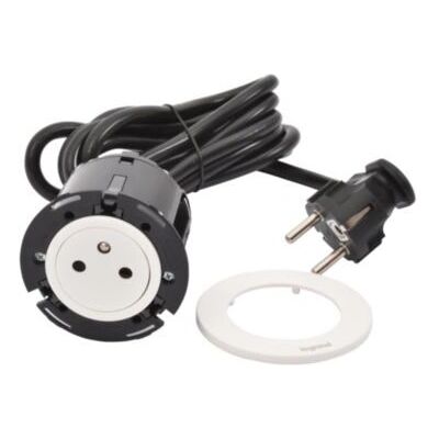 Legrand 654720 Verlängerung - 2m Kabel - Weiß - Stromverlängerung Legrand 654720 Verlängerung - 2m Kabel - Weiß - Stromverlängerung