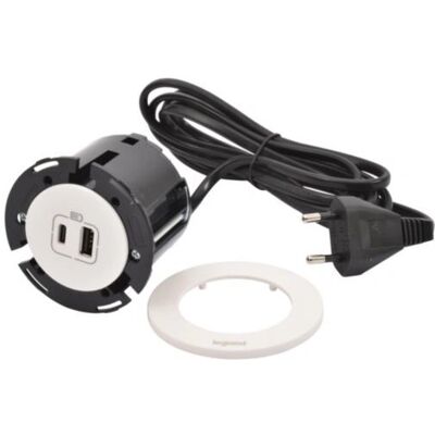 Legrand 654730 Steckerleiste - USB-Ladegerät - Incara Serie Legrand 654730 Steckerleiste - USB-Ladegerät - Incara Serie