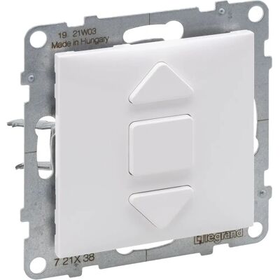 Legrand 721138 Bílý spínač - 6A, 250V AC Legrand 721138 Bílý spínač - 6A, 250V AC