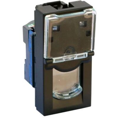 Legrand 079461L Černá RJ45 Cat 6 UTP zásuvka - Zásuvka Legrand 079461L Černá RJ45 Cat 6 UTP zásuvka - Zásuvka