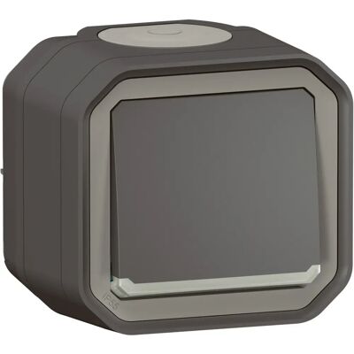 Legrand - Modèle 0 700 29 - Interrupteur électrique - Anthracite - Publicité Legrand - Modèle 0 700 29 - Interrupteur électrique - Anthracite - Publicité