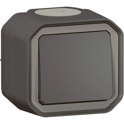 Interruptor a prueba de agua Legrand Plexo - 10A IP55 - Montaje en superficie Interruptor a prueba de agua Legrand Plexo - 10A IP55 - Montaje en superficie