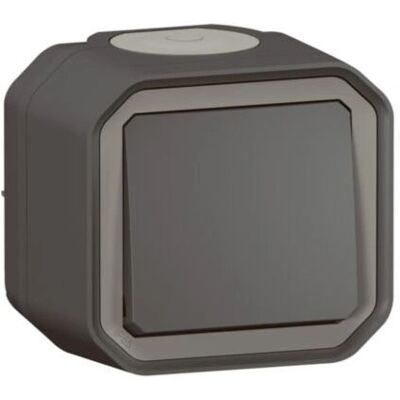 Legrand 069790L Antrazit Wippschalter - IP55 Legrand 069790L Antrazit Wippschalter - IP55