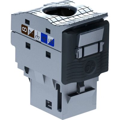 Modul Keystone Legrand 632905 - Cat6A, 24 porturi Modul Keystone Legrand 632905 - Cat6A, 24 porturi