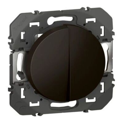 Legrand 600202 Interrupteur Noir - Interrupteur Luminaire - Publicité Legrand 600202 Interrupteur Noir - Interrupteur Luminaire - Publicité