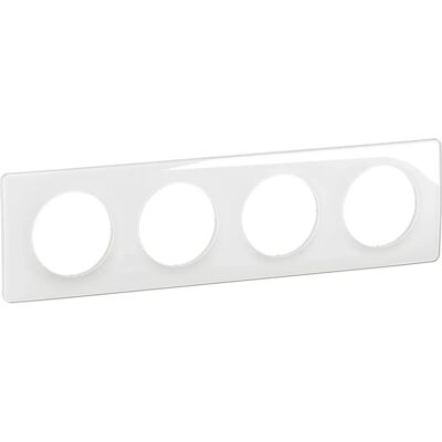 Legrand CP0024 Weiße Wandplatte - Schalterabdeckung - Moderner Stil Legrand CP0024 Weiße Wandplatte - Schalterabdeckung - Moderner Stil