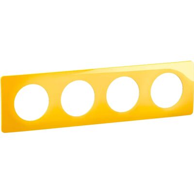 Legrand CP0424 Piastra da Parete - Giallo Zafferano - Cover parete Legrand CP0424 Piastra da Parete - Giallo Zafferano - Cover parete