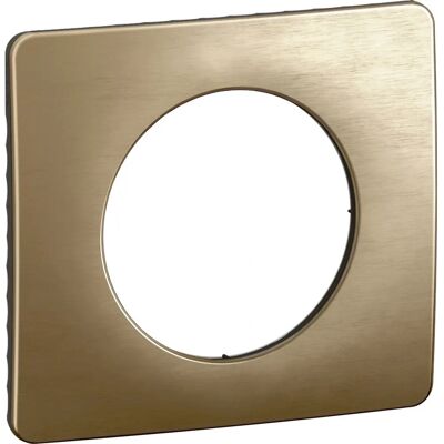 Legrand CP1621 Placa de Pared - Bronce - Tapa de pared Legrand CP1621 Placa de Pared - Bronce - Tapa de pared
