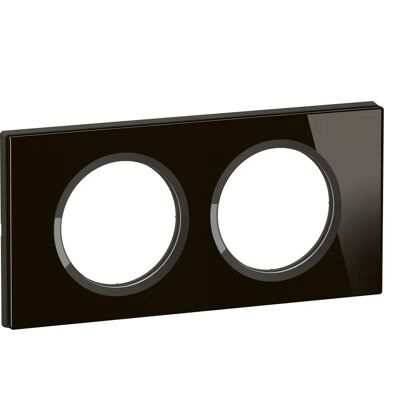 Legrand CP1902 Wall Plate - Glass, Black - Switch Cover Legrand CP1902 Wall Plate - Glass, Black - Switch Cover