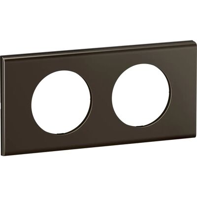 Legrand CP2202 Wall Plate - Black - Switch Cover - Modern Design Legrand CP2202 Wall Plate - Black - Switch Cover - Modern Design