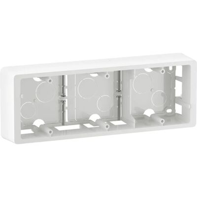 Legrand - CB0233 - Celiane 3 Postes - Blanc - Electrical frame - Publicité Legrand - CB0233 - Celiane 3 Postes - Blanc - Electrical frame - Publicité