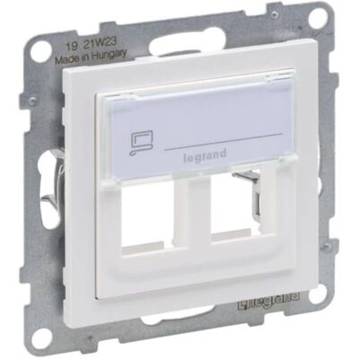 Legrand 765602 Wandplatte - 2-fach Adapter Datensteckdose - Wandabdeckung Legrand 765602 Wandplatte - 2-fach Adapter Datensteckdose - Wandabdeckung
