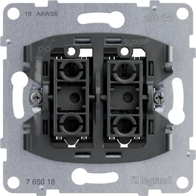 Legrand SEANO Schaltmodul - Doppeltaster 10A Legrand SEANO Schaltmodul - Doppeltaster 10A