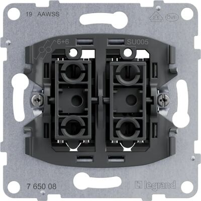 Legrand Modell 765008 Dubbelswitch Modul - Switchmodul Legrand Modell 765008 Dubbelswitch Modul - Switchmodul