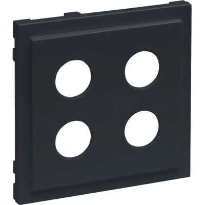 Legrand Speaker Cover Anthracite - Speaker Connection Cover Legrand Speaker Cover Anthracite - Speaker Connection Cover