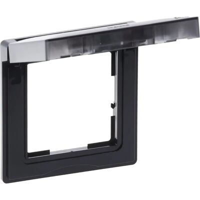 Legrand - SEANO 1-fach Rahmen - IP44 - Negro - Frame Legrand - SEANO 1-fach Rahmen - IP44 - Negro - Frame
