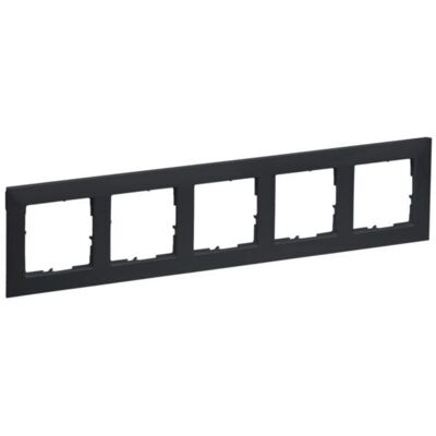 Legrand 765475 Wandplatte - Wandplate/Schalterabdeckung, Anthrazit Legrand 765475 Wandplatte - Wandplate/Schalterabdeckung, Anthrazit