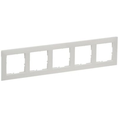Legrand 765575 Placa de Pared - Marco de 5 Puertos para Interruptores Legrand 765575 Placa de Pared - Marco de 5 Puertos para Interruptores