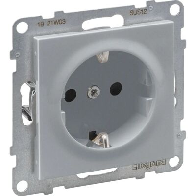 Legrand Seano Prise de Sécurité en Aluminium - Prise électrique - Publicité Legrand Seano Prise de Sécurité en Aluminium - Prise électrique - Publicité