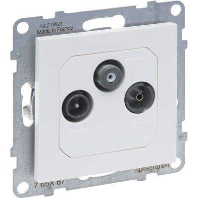 Legrand Ultraweiß TV-Sat Einzeldose - TV- und SAT-Dose Legrand Ultraweiß TV-Sat Einzeldose - TV- und SAT-Dose