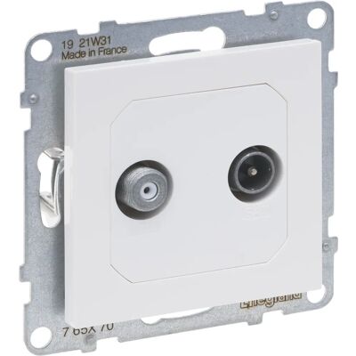 Legrand Legrand SEANO HD-TV SAT Wanddose - TV-SAT Wandsteckdose Legrand Legrand SEANO HD-TV SAT Wanddose - TV-SAT Wandsteckdose