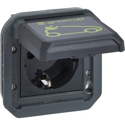 Legrand EV Wandsteckdose - IP55, 16A, Modular Legrand EV Wandsteckdose - IP55, 16A, Modular