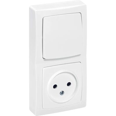 Legrand ALB711WH - Interrupteur électrique - Blanc - Publicité Legrand ALB711WH - Interrupteur électrique - Blanc - Publicité