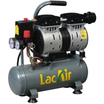 LACME Compressore Silenzioso Portatile 6L - 3,6m³/h 8 bar LACME Compressore Silenzioso Portatile 6L - 3,6m³/h 8 bar