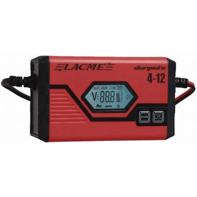 LACME Cargador de batería 12V 7A - Cargador de baterías - Tecnología Inverter 6 pasos LACME Cargador de batería 12V 7A - Cargador de baterías - Tecnología Inverter 6 pasos