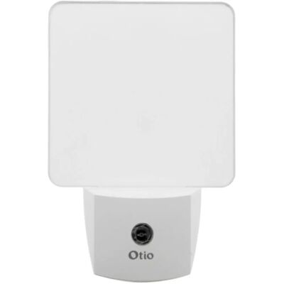Otio 641101 Veilleuse - Capteur crépusculaire automatique - Blanc Otio 641101 Veilleuse - Capteur crépusculaire automatique - Blanc