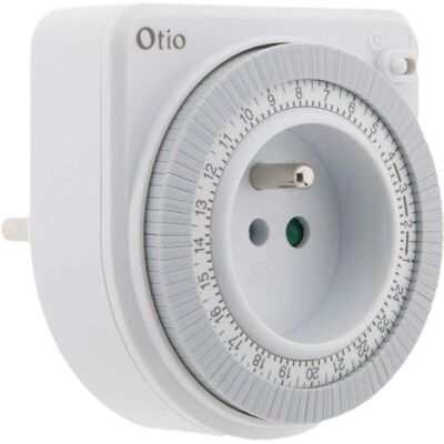Minuterie programmable OTIO Modèle 710003 - Programmateur - blanc Minuterie programmable OTIO Modèle 710003 - Programmateur - blanc