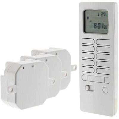 Pack chauffage Otio - 16 canaux, 2000W, thermostat Pack chauffage Otio - 16 canaux, 2000W, thermostat