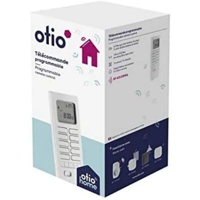 Otio - Télécommande programmable 16 canaux avec fonction thermostat - Domotique - Publicité Otio - Télécommande programmable 16 canaux avec fonction thermostat - Domotique - Publicité