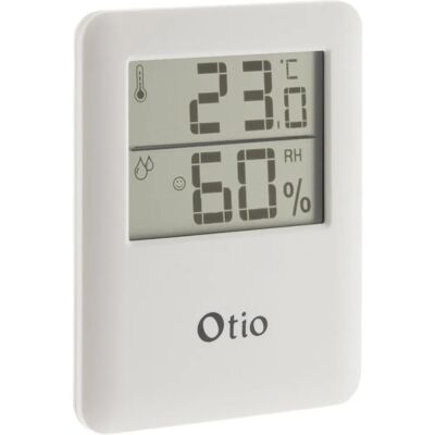Otio Weißer Magnetischer Innenraum-Thermometer und Hygrometer - Temperaturtrend Otio Weißer Magnetischer Innenraum-Thermometer und Hygrometer - Temperaturtrend