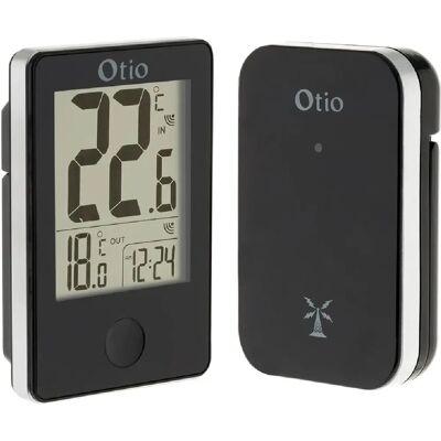 Otio Draadloze Binnen/Buiten Thermometer - Temperatuurbereik -39,9°C tot 59,9°C Otio Draadloze Binnen/Buiten Thermometer - Temperatuurbereik -39,9°C tot 59,9°C