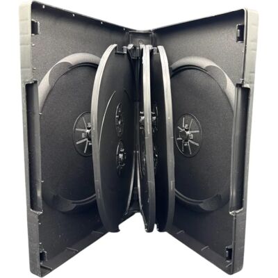UC Media 8 Disc Black DVD Case - Holds 8 Discs UC Media 8 Disc Black DVD Case - Holds 8 Discs