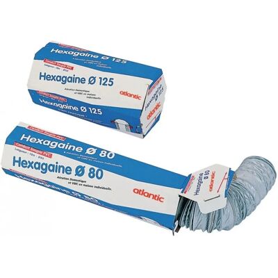 Conducto flexible de PVC Atlantic - Ø80mm x 18m - Tipo B Conducto flexible de PVC Atlantic - Ø80mm x 18m - Tipo B