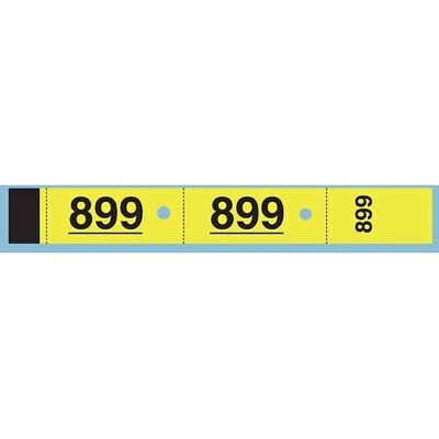 Elve 263 Ticket - 1000 pcs - Jaune - Tickets - Publicité Elve 263 Ticket - 1000 pcs - Jaune - Tickets - Publicité