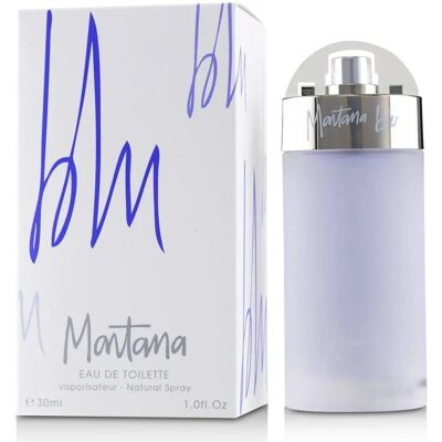 Montana Montana Blu Eau de Toilette - Floral Woody Fragrance 100ml Montana Montana Blu Eau de Toilette - Floral Woody Fragrance 100ml