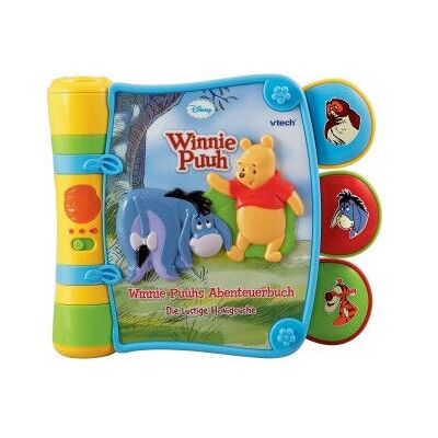 VTech Winnie Puuh Kalandor Könyv - A Szórakoztató Mézes Keresés - Oktató Játék VTech Winnie Puuh Kalandor Könyv - A Szórakoztató Mézes Keresés - Oktató Játék