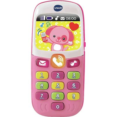VTech Baby Smartphone Bilingue Rose - Jouet Bébé - Publicité VTech Baby Smartphone Bilingue Rose - Jouet Bébé - Publicité