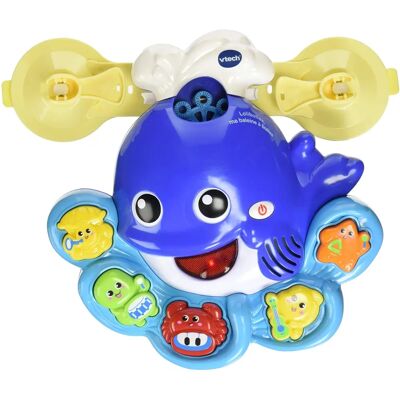 VTech Jouet de Bain Lolibulles - Baleine à Bulles - 1-5 ans - Publicité VTech Jouet de Bain Lolibulles - Baleine à Bulles - 1-5 ans - Publicité