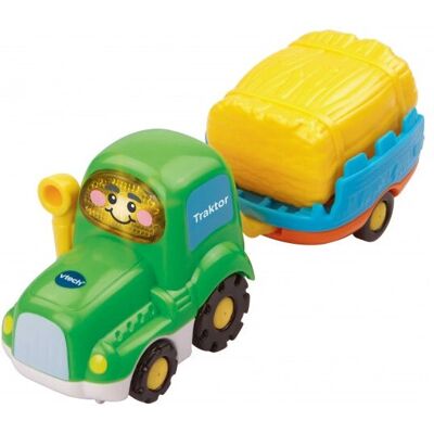 VTech Tut Tut Baby Flitzer - Trattore e Rimorchio - Giocattolo VTech Tut Tut Baby Flitzer - Trattore e Rimorchio - Giocattolo