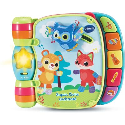 Vtech Baby Super Betoverd Boek van Baby Katjes - Blauw Interactief Speelgoed Vtech Baby Super Betoverd Boek van Baby Katjes - Blauw Interactief Speelgoed