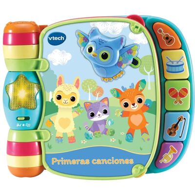 Vtech Jouet bébé Livre musical - 19x22cm - Pour 3 ans et plus - Publicité Vtech Jouet bébé Livre musical - 19x22cm - Pour 3 ans et plus - Publicité