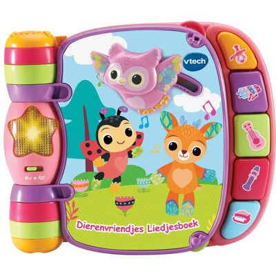 VTech Baby Dierenvriendjes Interactief Boek - Muziek Babyboek VTech Baby Dierenvriendjes Interactief Boek - Muziek Babyboek