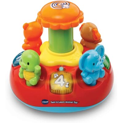 Vtech Baby Push and Play Snurrande topp leksak - Baby leksak Vtech Baby Push and Play Snurrande topp leksak - Baby leksak