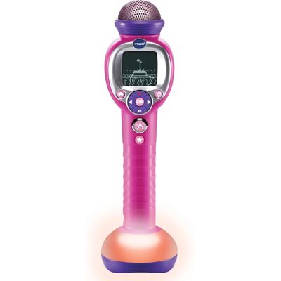 Vtech Kidi Superstar Microfono da Ballo - Microfono Giocattolo Vtech Kidi Superstar Microfono da Ballo - Microfono Giocattolo