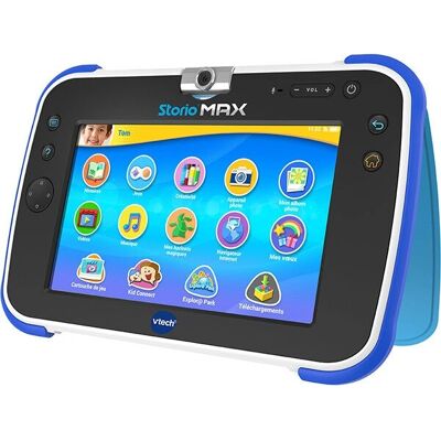 VTech Max XL 2.0 7" Bleu - Tablette pour enfants - Publicité VTech Max XL 2.0 7" Bleu - Tablette pour enfants - Publicité